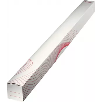LEITZ Esselte kvadrātveida salokāmās kartona tūtas 75 x 75 mm, 1100 mm garums, gofrētas, grāmatojamas, pasta sūtīšanai un arhivēšanai, 10 gabali (20958)