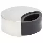 Wagner design yourself EH 5151 durvju atdurējs, presēts cinks ar gumijas amortizatoru, hromēts, Ø50 mm, pieskrūvējams, sudraba 15515111