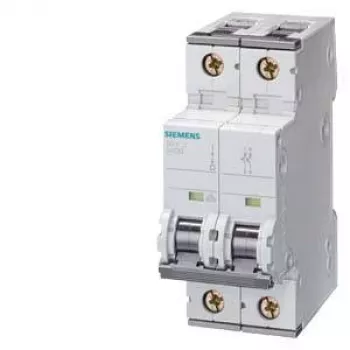 Siemens 5SY4506-6 miniatūras automātiskais slēdzis, 1+N, B6 5SY45066