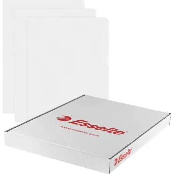 LEITZ Esselte Standard Plus perforētās kabatas A4, 100 gab., caurspīdīgas, polipropilēns 56218