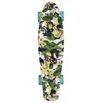 SCHILDKROT Retro skrituļdēlis Free Spirit Camouflage polipropilēns (PP), pastiprināts dēlis 560 x 140 mm, 1 gabals (510781)