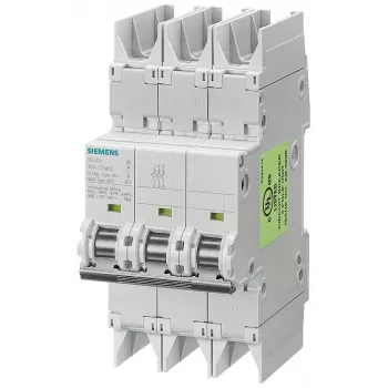 Siemens SENTRON 5SJ4 3-polige Miniatur-Leitungsschutzschalter, C-Charakteristik, 16 A, 6 kA, 400 V AC 5SJ43167HG42