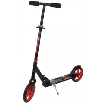 SCHILDKROT Pilsētas skrejritenis Road Catcher Graffiti Alumīnija Platforma 200 mm PU Riteņi Salokāms 3-Pakāpju Augstuma Regulēšana 510203