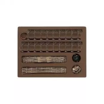 Märklin 08198 Gaisa kontakttīkla komplekts Z mērogam (1:220), 53 daļas
