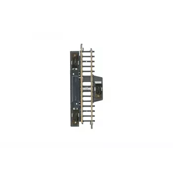 Märklin 8589 Taisna pārslēgšanas sliede Z mērogam, melna/dzeltena