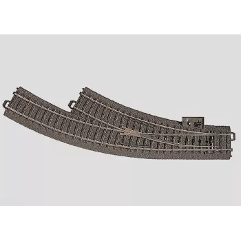 Märklin 24672 HO C-Track izliekts sliežu posms R2 30° (12 gab. veido pilnu loku)
