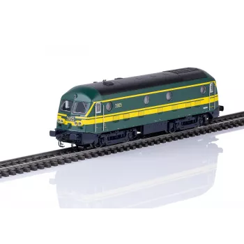 Märklin 37279 H0 SNCB 59. sērijas dīzeļlokomotīve ar mfx+ dekoderi un LED apgaismojumu