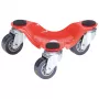 Wagner design yourself Transporta rullītis MM 1193 sarkans 160 x 160 x 60 mm, 60 kg kravnesība, 4 grozāmie riteņi (20119301)
