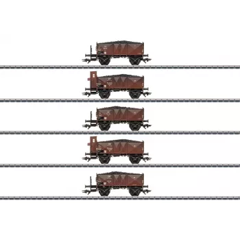 Märklin 046047 H0 segtais kravas vagons AC, DB III ēra, Stauder Pils reklāmas krāsojums