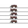 Märklin 046047 H0 segtais kravas vagons AC, DB III ēra, Stauder Pils reklāmas krāsojums