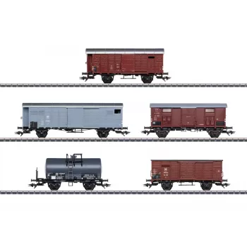 Märklin 46575 H0 BLS Ae 6/8 5 vagonu kravas vilciena komplekts