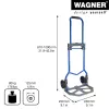 Wagner design yourself MM 4123 rokassomas ratiņi līdz 80 kg (20412301)