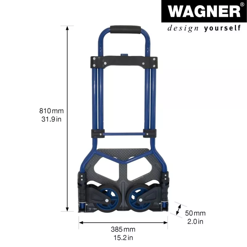 Wagner design yourself MM 4123 rokassomas ratiņi līdz 80 kg (20412301)