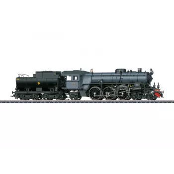 Märklin 39490 H0 ekspres tvaika lokomotīve Bavarian S 3/6, ceļa numurs 18 490, AC digitālā ar skaņu un dūmiem