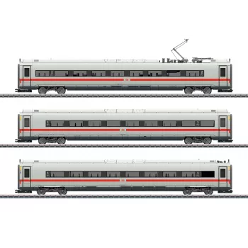 Märklin 43726 Papildu vagonu komplekts ICE 4, HO mērogs, pelēks