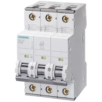 Siemens SENTRON 5SY6332-6 automātiskais slēdzis, 3-pol, B32A, 6kA, 400V AC