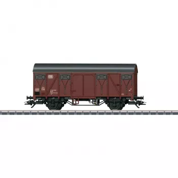 Märklin 44500 H0 segtais kravas vagons ar bremzētāja platformu, DB, IV ēra