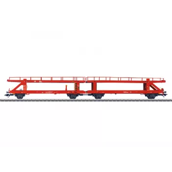 Märklin 47180 H0 divlīmeņu automašīnu pārvadāšanas vagons Laaeks 553.1 DB AG