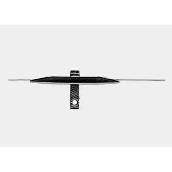 Märklin 7555 H0 kontaktvadu mastu komplekts, 10 gabali, pelēks/sudraba