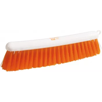 Haug Bürsten 82106 ANTI BAC miltu birste, balta/oranža, 290 mm