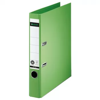 LEITZ 180° sviras arhivēšanas mape A4 50 mm gaiši zaļa kartona 1008-00-50