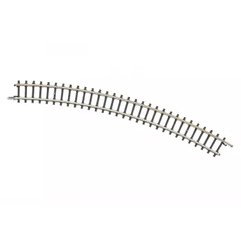 Märklin 8531 Z mēroga izliektais sliežu posms R1 145 mm rādiuss 15°