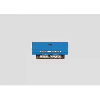 Märklin universālais tālvadības slēdzis - DCC digitālais dekoders modeļa dzelzceļa aksesuāriem - 4 izejas - zils (8945)