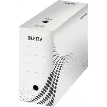 LEITZ easyboxx arhīva kaste balta, 150 mm iekšējais platums, 25 gab., pārstrādāts gofrēts kartons