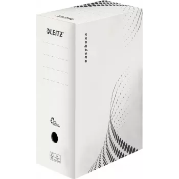 LEITZ easyboxx arhīva kaste balta, 150 mm iekšējais platums, 25 gab., pārstrādāts gofrēts kartons