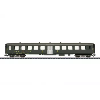 Märklin 043383 H0 vieglsvara tērauda pasažieru vagons 2. klase SBB