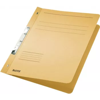 LEITZ failu stiprinājums ar spraugām, DIN A4, manilas kartons, šamoa krāsā, 250 g/m², 170 lokšņu ietilpība, 80 mm mehānisms, 50 gab. iepakojums (3746-00-11)