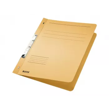 LEITZ failu stiprinājums ar spraugām, DIN A4, manilas kartons, šamoa krāsā, 250 g/m², 170 lokšņu ietilpība, 80 mm mehānisms, 50 gab. iepakojums (3746-00-11)