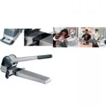 LEITZ plastmasas pārsegs Superlocher 5182, dūmakaini topāza (vecajam modelim) 10639-90