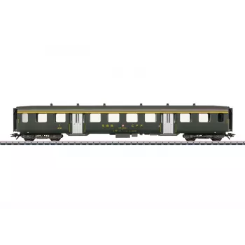 Märklin 043363 H0 vieglsvara tērauda ekspresvilciena pasažieru vagons 1. klase SBB