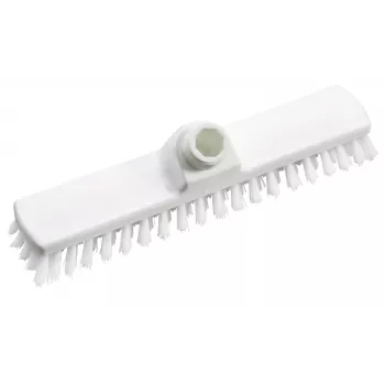 Haug Bürsten skrubja suka balta plastmasa 28,0 cm plata (88100)