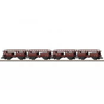 Märklin 086234 Z autotransporta vagonu komplekts Laae 540 der DB