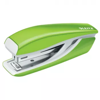 LEITZ Mini Nexxt WOW skavotājs 5528, zaļš, 10 loksnes, augšējā ievietošana 5528-10-54