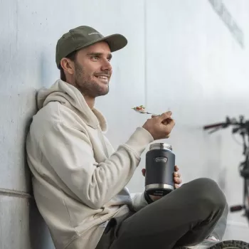 THERMOS ICON termoss ēdienam 0,71 L melns vakuuma izolācijas nerūsējošais tērauds 4120333071