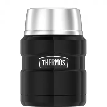 THERMOS SK termoss ēdienam ar izolāciju, melns/sudraba, 470 ml 4001233047