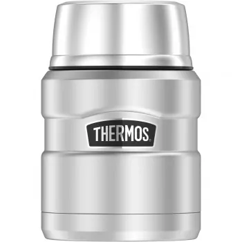THERMOS SK termoss ēdienam ar izolāciju, melns/sudraba, 470 ml 4001233047