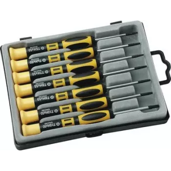 Brüder Mannesmann M11730 7 daļu instrumentu komplekts ar knaiblēm, skrūvgriežiem un sprieguma testeri