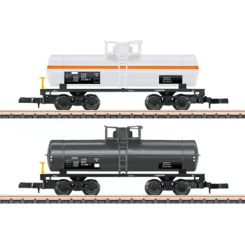 Märklin 082524 Z mēroga privāto cisternvagonu komplekts DR, III ēra, 3 vagoni, ierobežots izdevums