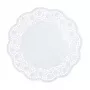 PAPSTAR apaļi kūku paliktņi, 30 cm, balti, 100 gab. (12263)