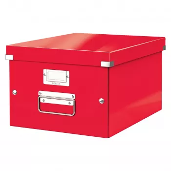 Leitz Click & Store WOW dokumentu kaste kartona sarkana 60440026