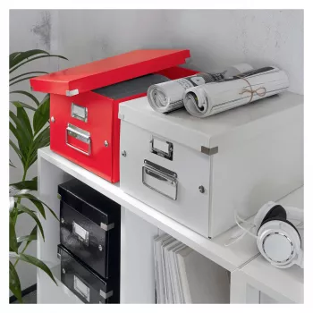 Leitz Click & Store WOW dokumentu kaste kartona sarkana 60440026