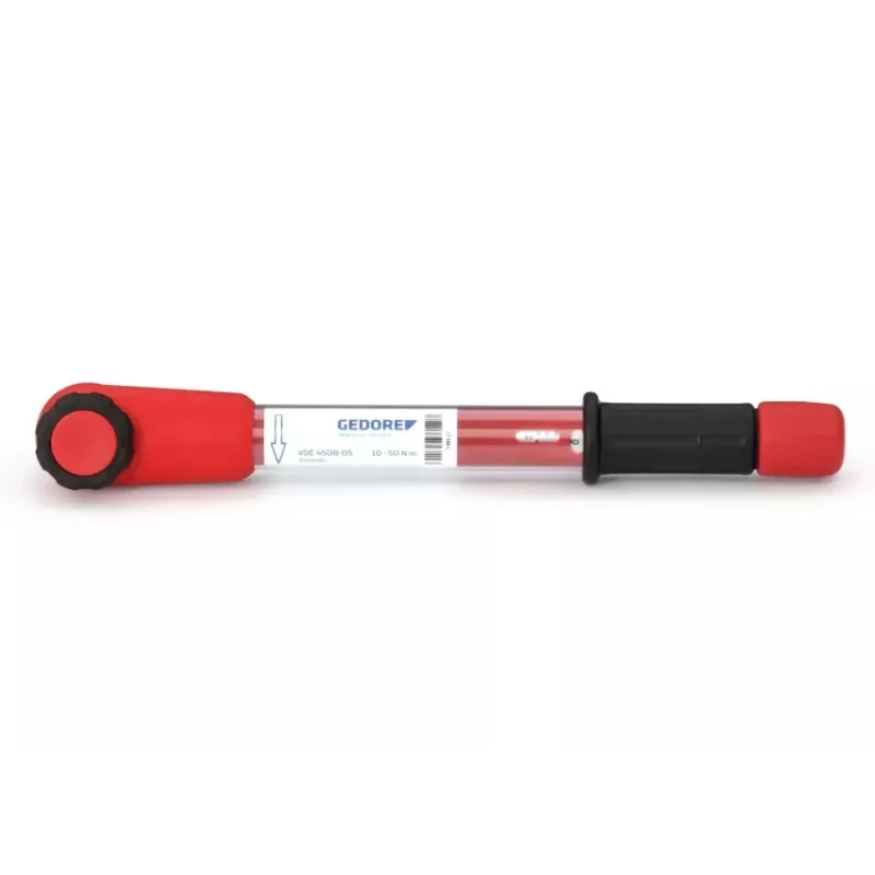 Gedore VDE 4508-05 3079066 Izolēta momentatslēga 1/2 inch piedziņa 10-50 Nm