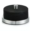 Zeller Present stikla paliktņu komplekts nerūsējošais tērauds / silikons 6 cm Ø10 cm melns 7 daļas (27224)