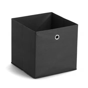 Zeller 14113 neausta auduma uzglabāšanas kaste, 30 L, 32 x 32 x 32 cm, melna