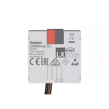 Theben LUXORliving T2.1 spiedpogas interfeiss 2 kanālu iegremdējamais 4800403