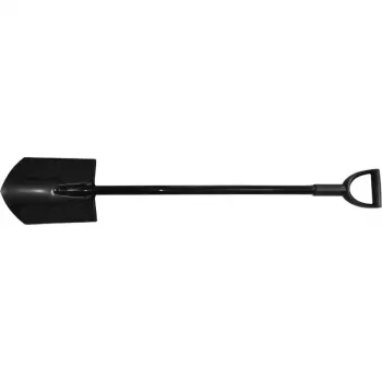 BRÜDER MANNESMANN M63120 metāla lāpsta 1180 mm melna velēnu noņemšanai un sakņu griešanai